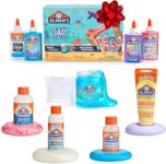 Elmer’s Ocean Dive Slime Kit 9 Count Includes Liquid Glue Activator Premade Slime for Kids Creative Play Safe Nontoxic