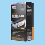 CERAKOTE® Ceramic Headlight Restoration Kit – Guaranteed To Last As Long As You Own Your Vehicle – Brings Headlights Back to Like New Condition – No Power Tools Required – 10 Wipe Kit