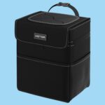 HOTOR Car Trash Can – Leak-Proof Car Organizer and Storage Bag for The Back/Front/Console of Any Cars,Sedans, SUVs & Trucks Easy-to-Install Car Accessory Interior