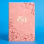 KJV Holy Bible, Giant Print with Cross-References, Soft Pink LeatherTouch with Floral Cover Design, Thumb Index, Ribbon Marker, Red Letter, Full-Color Maps, Easy-to-Read MCM Type, King James Version Imitation Leather – March 15, 2024