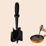 Meat Chopper, Hamburger Chopper, Potato Masher-Professional Multifunctional Heat Resistant Nylon Ground Beef Smasher Kitchen Tools And Gadgets, ​Safe For Non-Stick Cookware