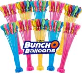 ZURU Bunch O Balloons – 350 Rapid-Fill Crazy Color Water Balloons 10 Pack Rainbow Pack for Kids Ages 3+ Quick-Fill Self-Seal Sustainable Summer Fun