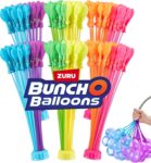 ZURU Bunch O Balloons Tropical Party 6 Pack 200+ Self-Sealing Water Balloons for Outdoor Summer Fun Quick Fill No Tying Sustainable Party Stems