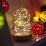 Light Up LED Balloons 18 Packs Party Balloon Cell Battery Included Inflated Size 22 Inches 3 Modes Flashing String Lights Clear Balloon for Birthday Wedding Decorations Warm White