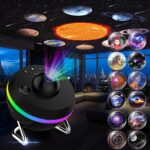 Star Projector 13 in 1 HD Planetarium Galaxy Projector with Meteor & RGB Lighting Effects for Bedroom Kids Adults 4K Ultra-Clear Projection Auto-Off Timer Super Quiet