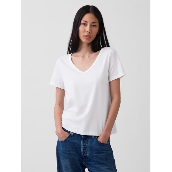 Organic Cotton VintageSoft V-Neck T-Shirt