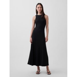 Modern Rib Shelf-Bra Maxi Dress