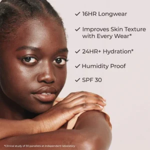Mini Long-Wear Tinted Moisturizer Natural Dewy Skin Tint SPF 30 with Hyaluronic Acid