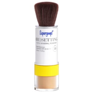 Supergoop! – 100% Mineral (Re)setting Powder Face Sunscreen SPF 35