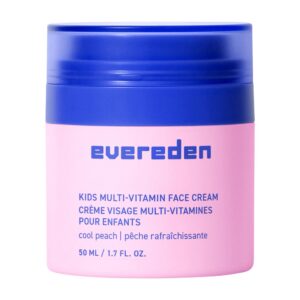 Evereden – Kids & Teen Multi-Vitamin Face Cream with Vitamin E, B3, B5 (Niacinamide) & Squalane
