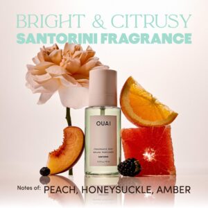 OUAI – Santorini Hair and Body Mist with Honeysuckle Peach + Honeysuckle