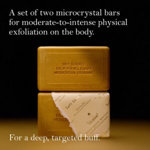 Soft Services – Soft Services x Vacation? ? “VACATION” Buffing Bar Exfoliating Body Bar (2-pack) with Coconut, Pineapple & Solar Notes