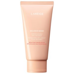 LANEIGE – Balance Mode Pore Polishing Peel-Off Face Mask with Salicylic Acid to Control Shine?& Smooth Texture