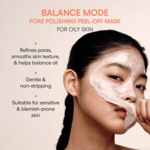 LANEIGE – Balance Mode Pore Polishing Peel-Off Face Mask with Salicylic Acid to Control Shine?& Smooth Texture