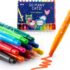 DreamCandy Twist Crayons for Toddlers,24 Colors Non Toxic Washable Crayons for Kids,Art Supplies Drawing Coloring Crayon Set,Gift for Boys and Girls,Back to School,Stocking Stuffers
