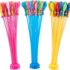 LED Light Up Balloons 10 Pack 20 Transparent Glow Balloons with Durable TPU & LED String Lights for Christmas Weddings Party Decorations Festive Nights