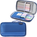Big Capacity Pen Case Large Storage Pen Pouch Aesthetic, Office Pen Marker Case Simple Sturdy Multifunctional Bag Organizer for Man Women