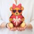 TUDACVTE Valentine’s Day Bow Large Wreath Bow Red Pink Love Heart Valentine’s Decorations Gift Bow Holiday Ornaments for Valentine’s Day Wreath Door Tree Topper Bow Indoor Outdoor Party Decorations