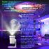 PANAMALAR Dinosaur Astronaut Galaxy Projector with 360° Rotation Remote Control 8 Nebula Effects Timer for Kids Bedroom Christmas Party
