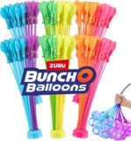 ZURU Bunch O Balloons Tropical Party 6 Pack 200+ Self-Sealing Water Balloons for Outdoor Summer Fun Quick Fill No Tying Sustainable Party Stems