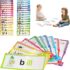 30 Word Family Build Book & Read and Rhyme Flip Book – Phonics & Sight Words Flash Cards for Preschool/Kindergarten, Fun Learning Tools for Classroom Homeschool to Master Early Reading