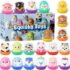 LED Balloons 10 Pack 20 Inches Clear Helium Bobo Balloons with String Lights for Valentines Day Halloween Christmas Wedding Birthday Party Decoration