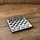Chess Sets Travel Board Games: Magnetic Folding Chess Board with Instructions Teen Gifts Family Games Educational Toys for Kids and Adults 9.5 Inch