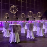 Party Led Balloons 18 Packs Light Up Balloon Battery Included 3 Meters String Lights Inflated Size 22 Inches Clear Balloon for Birthday Party Wedding Decorations Warm White