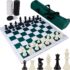 HI-Q Classic Chess Board Game – Educational Strategy Set for Kids, Adults & Beginners – Standard Style Pieces with Folding Board – Family Game Night