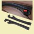 2Pcs Cars BlindSpot Mirrors Side Mirror Removable Adjustabe Angle Round Wide Angle Convex RearView Mirror Car Accessories Universal HD Glass for Suvs Auto Motorcycles RVs